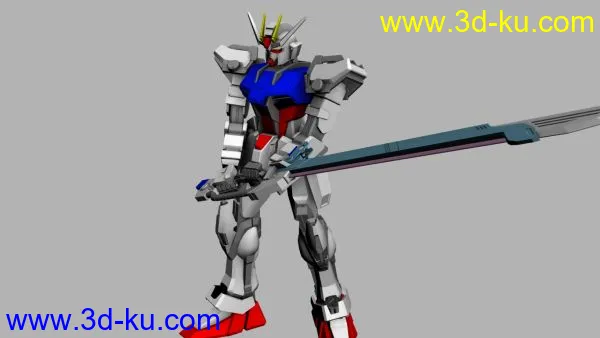 剑炮强袭（Launcher_Sword_Strike_Gundam）模型的图片1