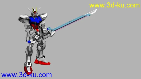 剑炮强袭（Launcher_Sword_Strike_Gundam）模型的图片4
