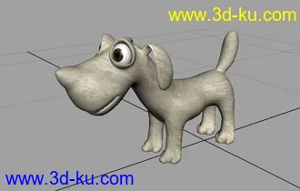 3D打印模型小狗的图片