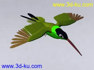3D打印模型一只鸟的图片