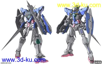 3D打印模型GUNDAM OO 所有机体  高达的图片