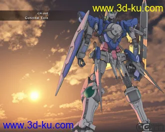 3D打印模型GUNDAM OO 所有机体  高达的图片