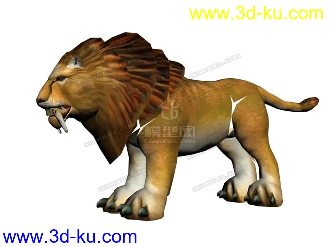 狮子模型的图片2