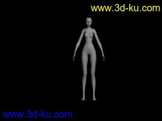 3D打印模型女人体裸模的图片