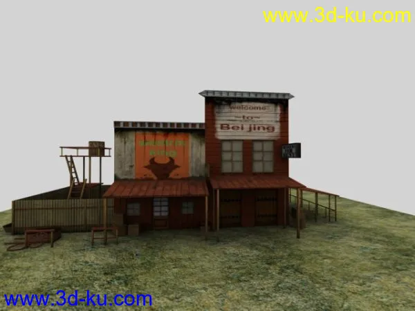 小房子一个  Hotel模型的图片2