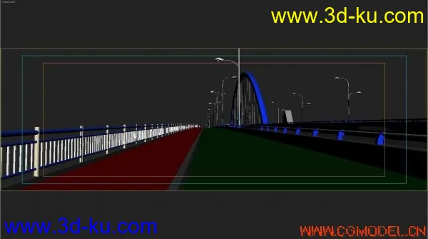 胡杨桥 大桥模型的图片1