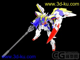 3D打印模型XXXG-01W Wing Gundam Ver.Ka的图片