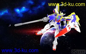 3D打印模型XXXG-01W Wing Gundam Ver.Ka的图片