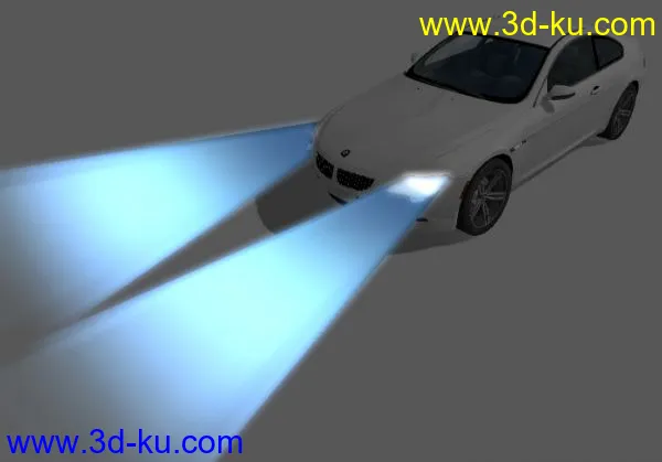 Torque用BMW_M6 车模 增加夜晚灯光模型的图片3