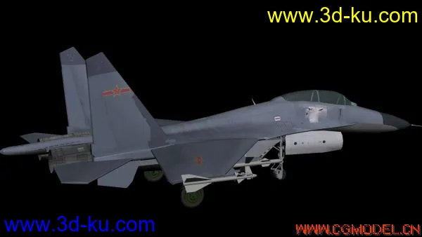 J-11空军涂装双座模型的图片1