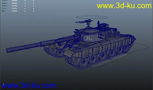 无聊时做的坦克模型的图片1