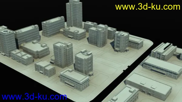 工业园区 建筑场景模型的图片1