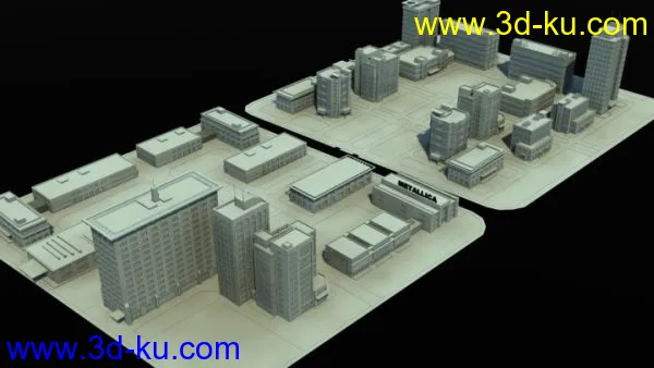 工业园区 建筑场景模型的图片4