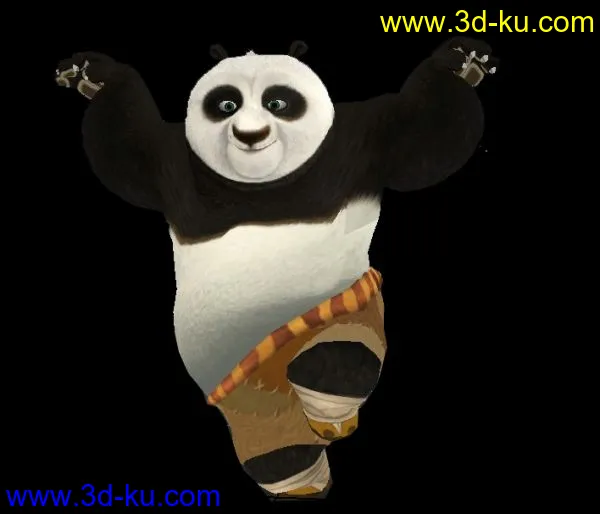 功夫熊猫模型的图片1