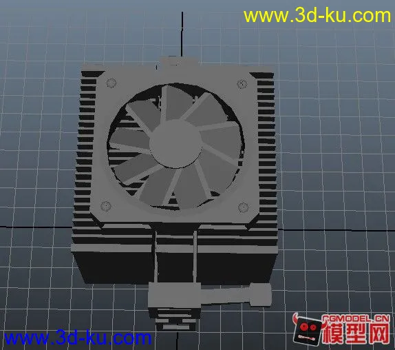AMD CPU散热器...模型的图片1