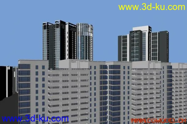 现代建筑大场景模型的图片1