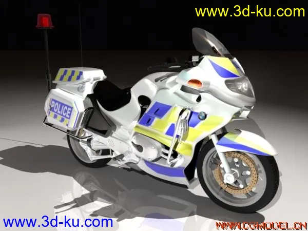 bmw 警用摩托车模型的图片1