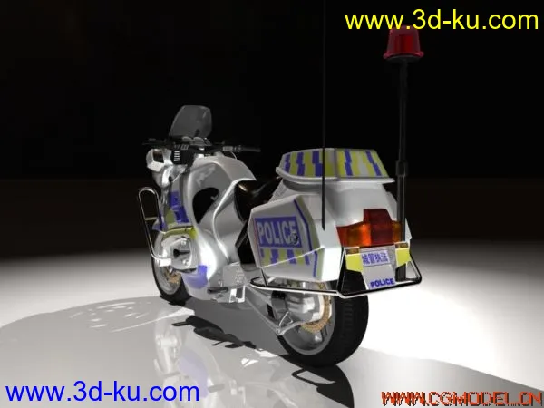 bmw 警用摩托车模型的图片2
