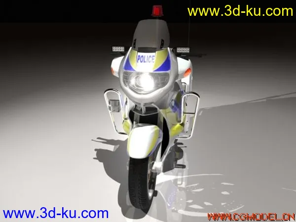 bmw 警用摩托车模型的图片3