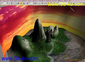 3D打印模型自己做的战锤炮塔（带原画内含法线等通道贴图）的图片