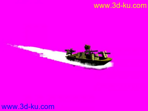 低模 美军SOC-R特战快艇模型的图片3