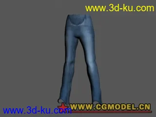 牛仔裤模型的图片1