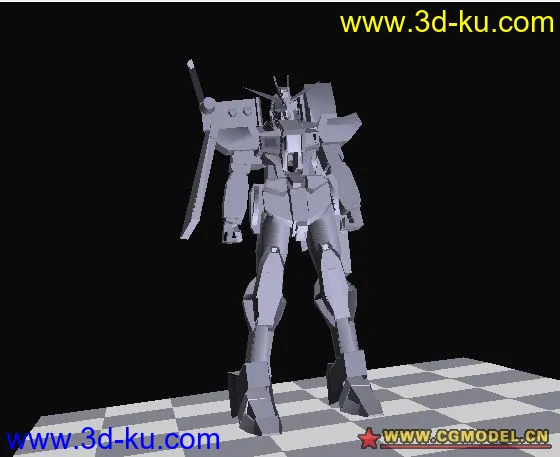 Gundam - Strike Gundam 強襲高達 - 砲擊裝模型的图片1