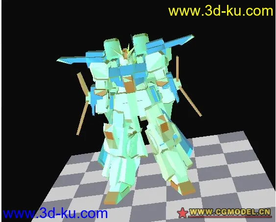 Gundam - ZZ Gundam ZZ 高達模型的图片1