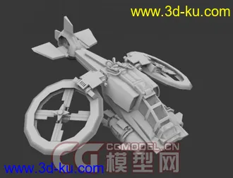 星际争霸2女妖三维3d模型下载（无贴图），飞机，战斗机的图片