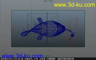 3D打印模型灯笼鱼的图片