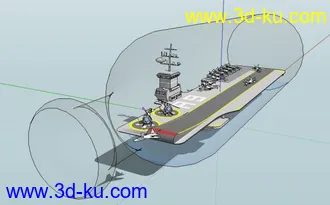 在来一艘模型航母的图片
