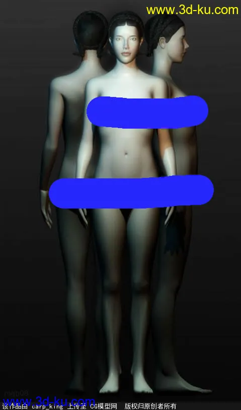 科幻系列女人体下载（3/4）模型的图片1