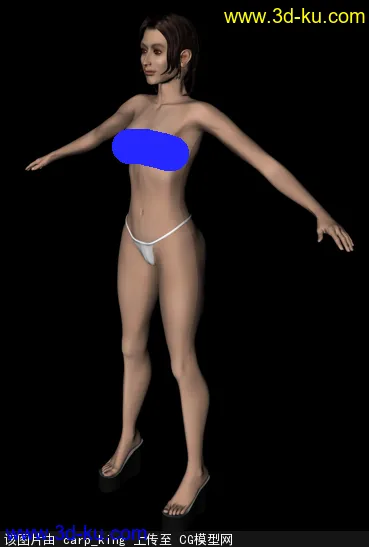 精品女性角色模型——Salome（10/10）的图片2