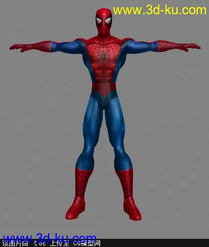 蜘蛛侠绑好MAX模型的图片1