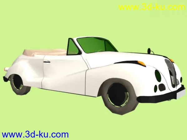 一个简单实用的3dmax汽车模型(有车模效果动画)的图片4
