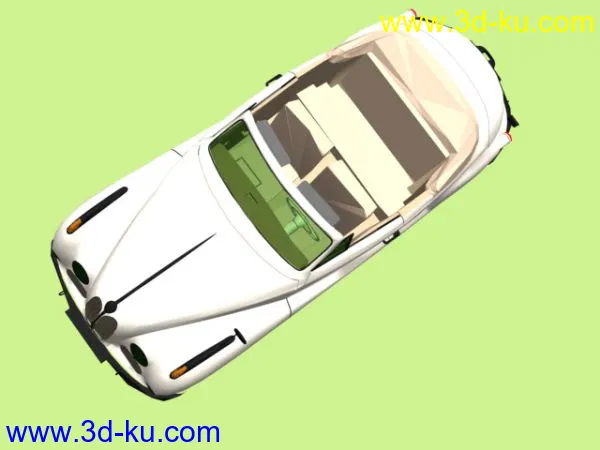 一个简单实用的3dmax汽车模型(有车模效果动画)的图片2