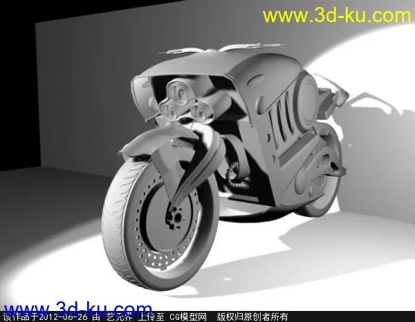 概念摩托车 精心制作 绝对震撼 请多多支持模型的图片1