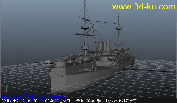 古代战船模型的图片2