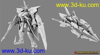 3D打印模型GAT-X303 Aegis gundam的图片