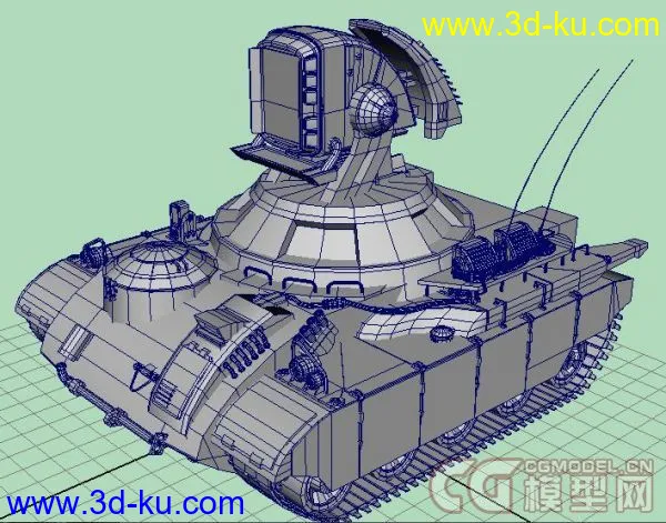 光棱坦克模型的图片2