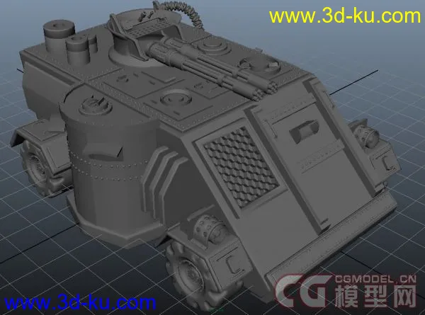 自己做的装甲车、坦克模型的图片1