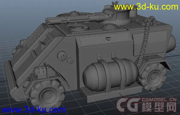 自己做的装甲车、坦克模型的图片2