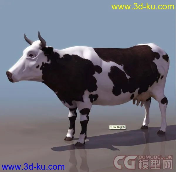 奶牛模型的图片1