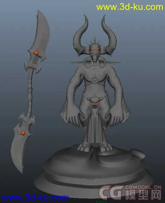怪物-地狱修罗模型的图片2