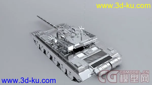 99 坦克  高精模型的图片3