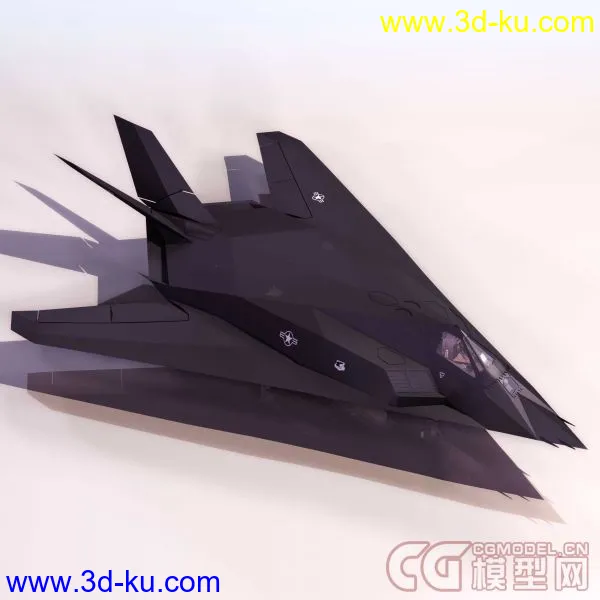 F-117隐形战斗机模型的图片1