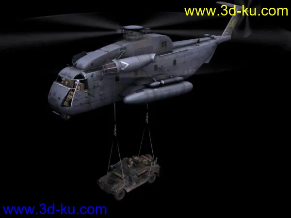 MAX战斗机、直升机。七架齐发！模型下载！的图片6