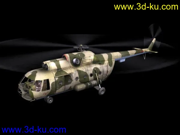 MAX战斗机、直升机。七架齐发！模型下载！的图片12