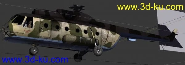 MAX战斗机、直升机。七架齐发！模型下载！的图片18