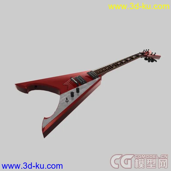 V型电吉他模型的图片1